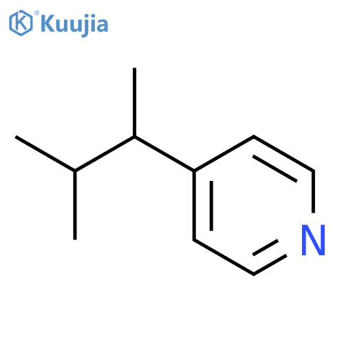 4-(1,2-Dimethyl-propyl)-pyridine structure