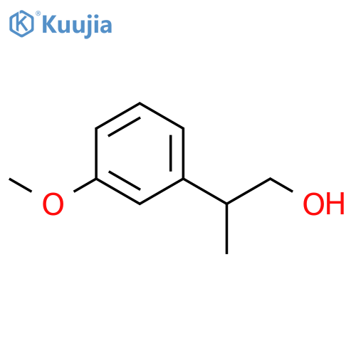 2-(3-methoxyphenyl)propan-1-ol structure