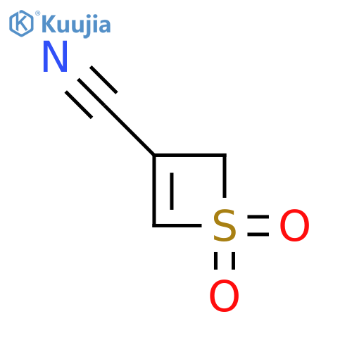 2h-Thiete-3-carbonitrile 1,1-dioxide structure