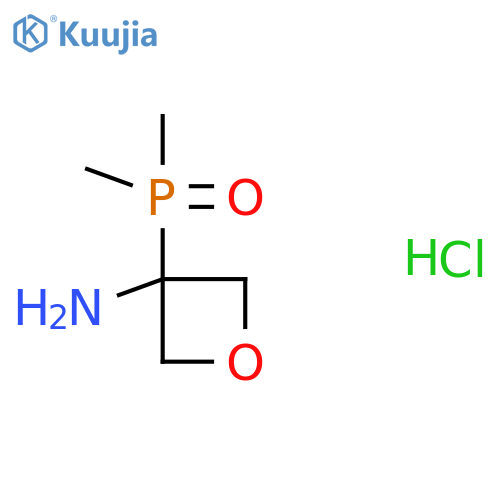 3-(Dimethylphosphoryl)oxetan-3-amine hydrochloride structure