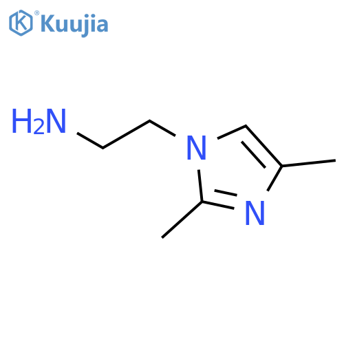 2-(2,4-Dimethyl-1H-imidazol-1-yl)ethanamine structure