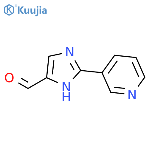 1H-Imidazole-5-carboxaldehyde,2-(3-pyridinyl)- structure