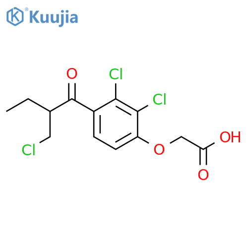 2-Desmethylene-2-chloromethyl Ethacrynic Acid structure