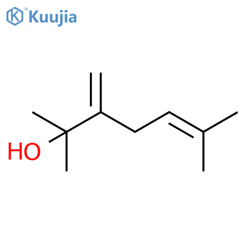 5-Hepten-2-ol, 2,6-dimethyl-3-methylene- structure