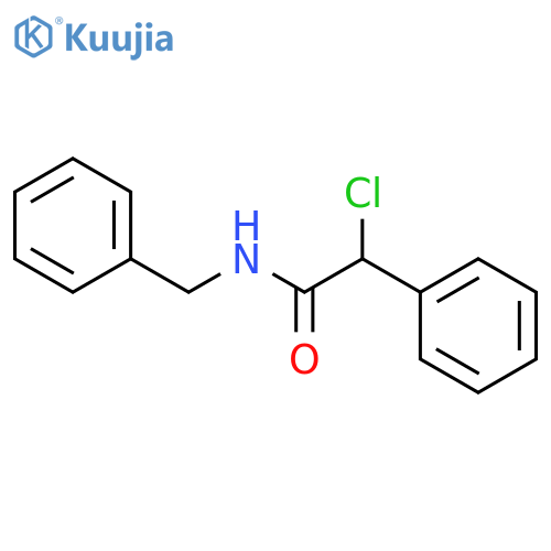 N-Benzyl-2-chloro-2-phenylacetamide structure