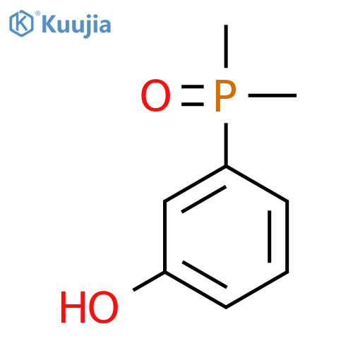 (3-Hydroxyphenyl)dimethylphosphine oxide structure