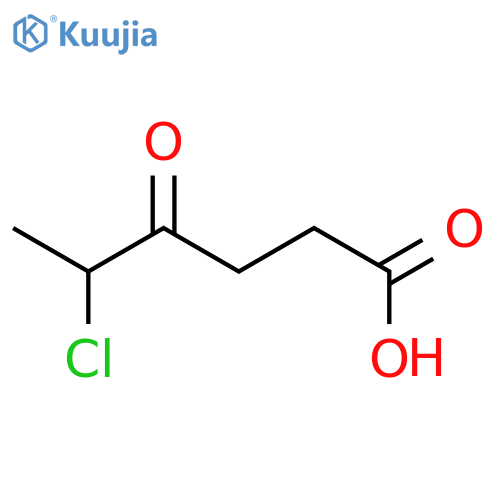 Hexanoic  acid,  5-chloro-4-oxo- structure