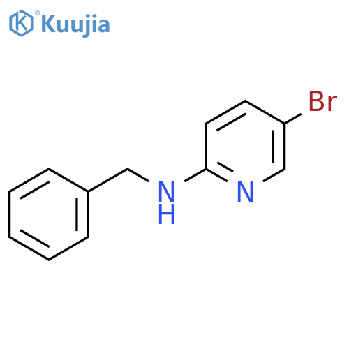 2-Benzylamino-5-bromopyridine structure