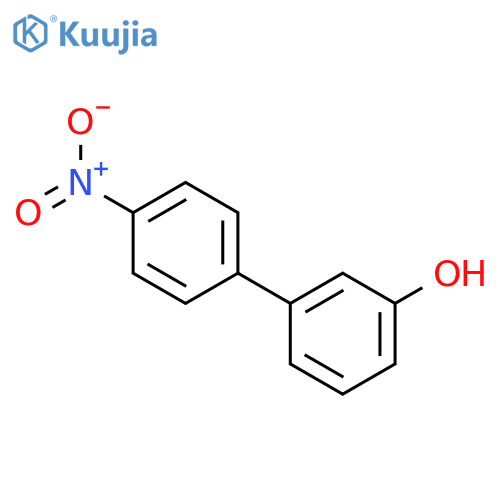 3-(4-nitrophenyl)phenol structure