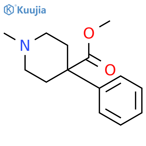 Imp. D (EP): Methyl 1-Methyl-4-phenylpiperidine-4-carboxylate structure