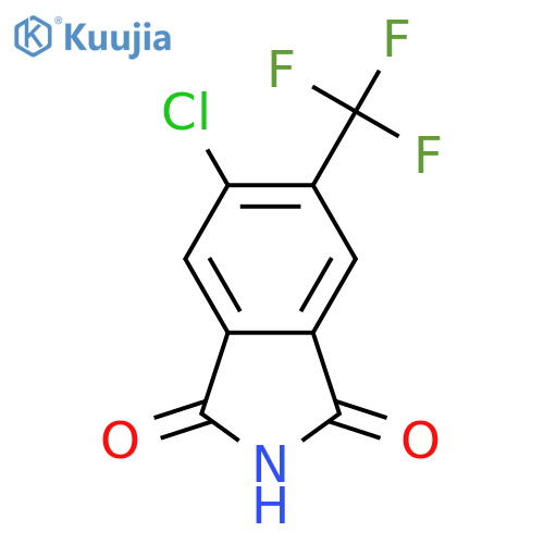 5-Chloro-6-trifluoromethyl-isoindole-1,3-dione structure