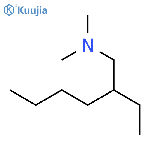 1-Hexanamine,2-ethyl-N,N-dimethyl- structure