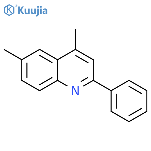 Quinoline, 4,6-dimethyl-2-phenyl- structure
