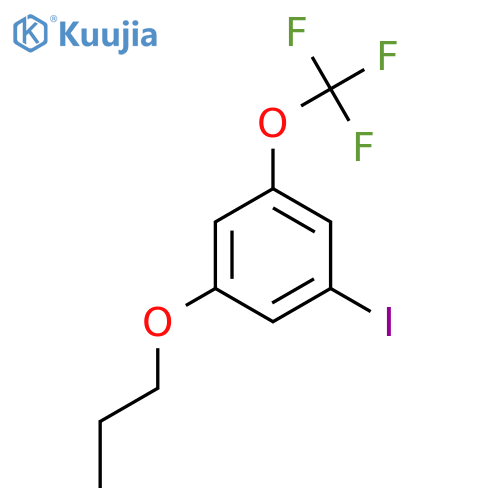 1-Iodo-3-propoxy-5-(trifluoromethoxy)benzene structure