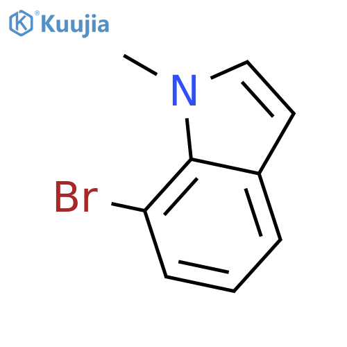 7-bromo-1-methyl-indole structure