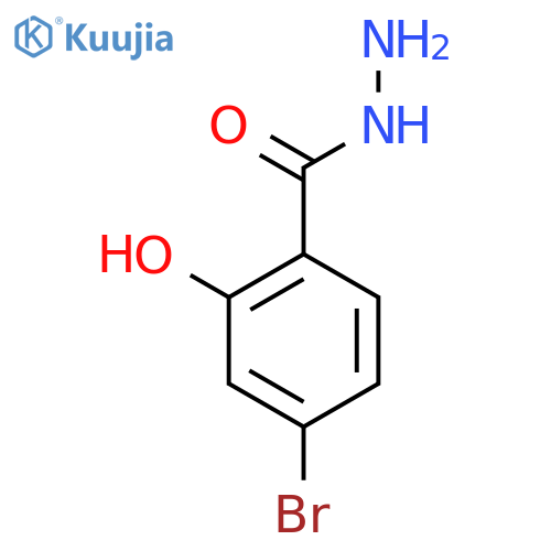 4-Bromo-2-hydroxybenzohydrazide structure