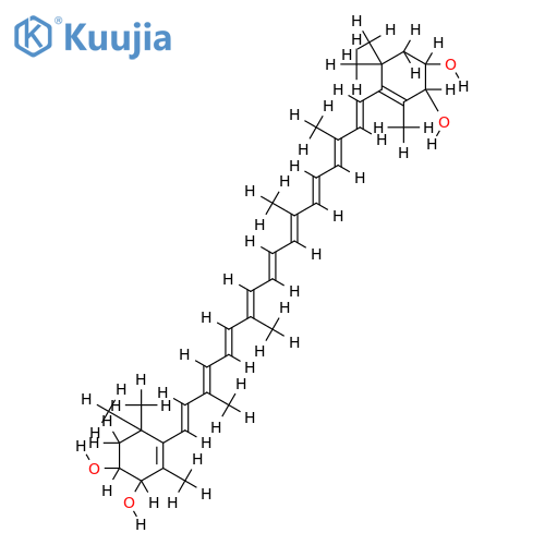 3,3',4,4'-tetrahydroxy-beta-carotene structure