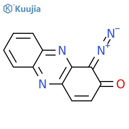 2(1H)-Phenazinone,1-diazo- structure