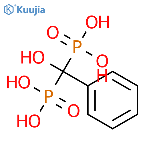 hydroxy(phenyl)phosphonomethylphosphonic acid structure