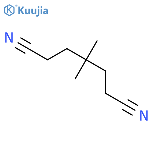4,4-dimethylheptanedinitrile structure