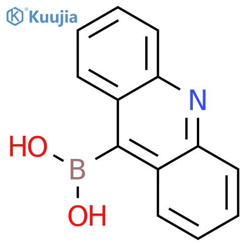 9-acridinyl-Boronic acid structure