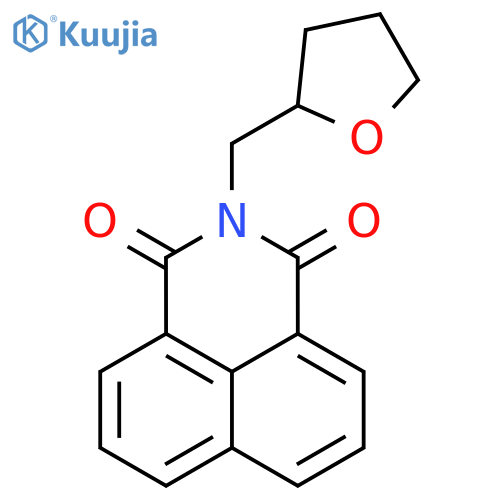 3-(oxolan-2-yl)methyl-3-azatricyclo7.3.1.0^{5,13}trideca-1(13),5,7,9,11-pentaene-2,4-dione structure