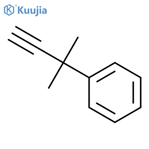 (2-methylbut-3-yn-2-yl)benzene structure