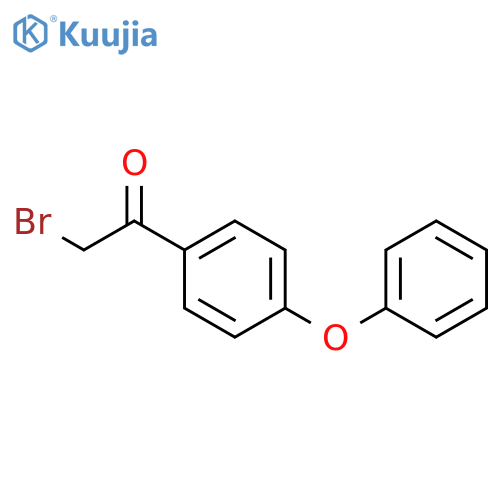 2-Bromo-1-(4-phenoxyphenyl)ethanone structure