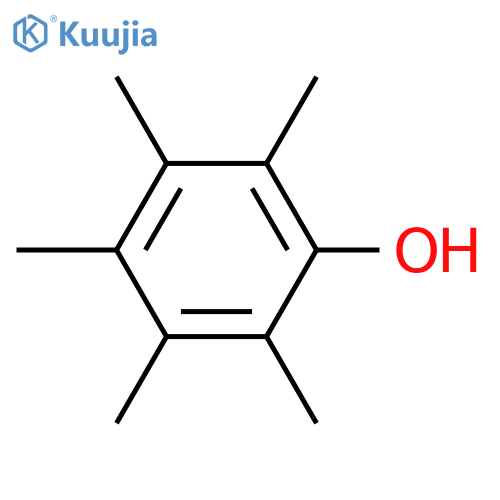 Phenol,2,3,4,5,6-pentamethyl- structure
