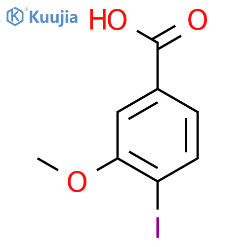 4-Iodo-3-methoxybenzenecarboxylic acid structure