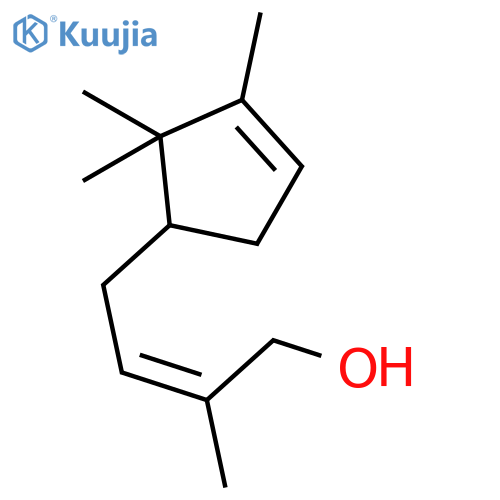 2-Methyl-4-(2,2,3-trimethyl-3-cyclopenten-1-yl)-2-buten-1-ol structure