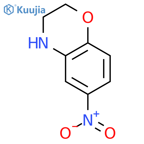 6-Nitro-3,4-dihydro-2H-1,4-benzoxazine structure