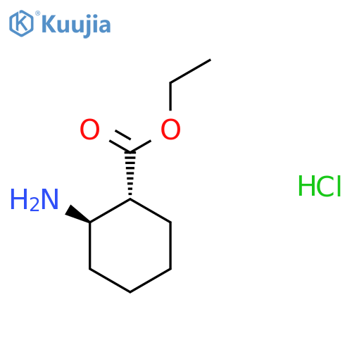 ethyl trans-2-aminocyclohexanecarboxylate;hydrochloride structure