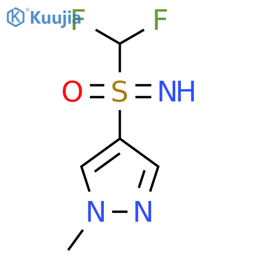 (difluoromethyl)(imino)(1-methyl-1H-pyrazol-4-yl)--sulfanone structure