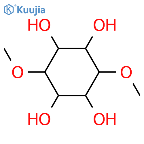 1,4-Di-O-methyl-myo-inositol; (±)-form structure