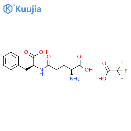 H-γ-Glu-Phe-OH trifluoroacetate structure