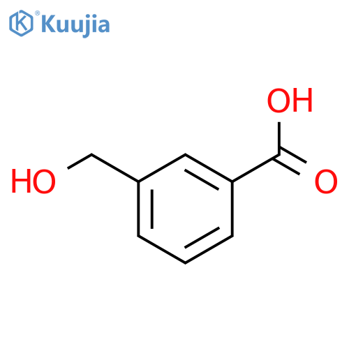 3-(Hydroxymethyl)benzoic acid structure