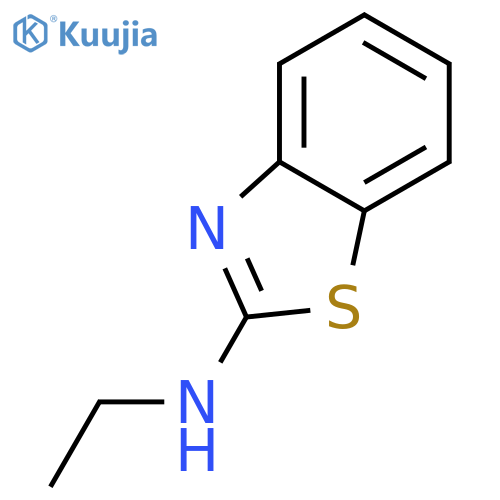 N-ethyl-1,3-benzothiazol-2-amine structure