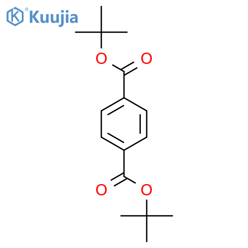 1,4-Benzenedicarboxylicacid, 1,4-bis(1,1-dimethylethyl) ester structure