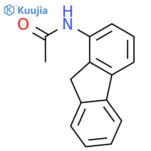 Acetamide,N-9H-fluoren-1-yl- structure