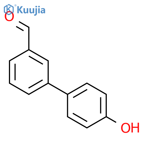 4-(3-Formylphenyl)phenol structure