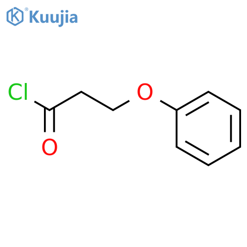 3-phenoxypropanoyl chloride structure