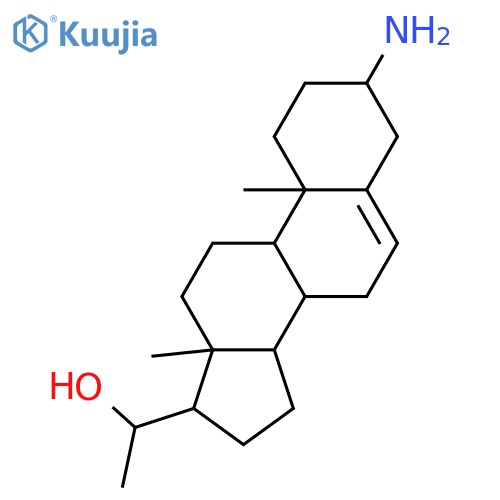 3-Aminopregn-5-en-20-ol; (3α,20R)-form structure