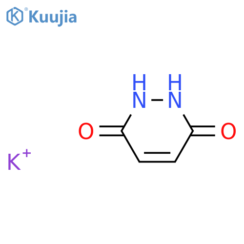 3(2H)-Pyridazinone,6-hydroxy-, potassium salt (1:1) structure