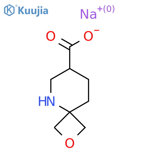 Sodium 2-oxa-5-azaspiro[3.5]nonane-7-carboxylate structure