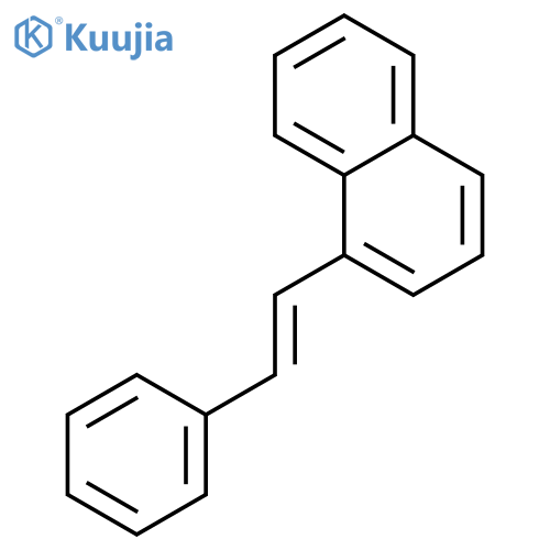 1-[(E)-2-Phenylvinyl]naphthalene structure