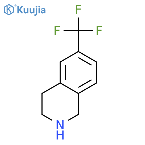 6-(trifluoromethyl)-1,2,3,4-tetrahydroisoquinoline structure
