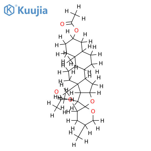 Di-Ac-(3alpha,5alpha,23S,25R)-Spirostane-3,23-diol structure