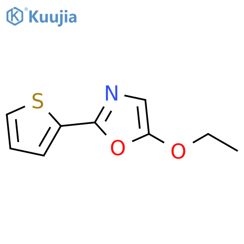 5-ETHOXY-2-(2-THIENYL)-1,3-OXAZOLE structure