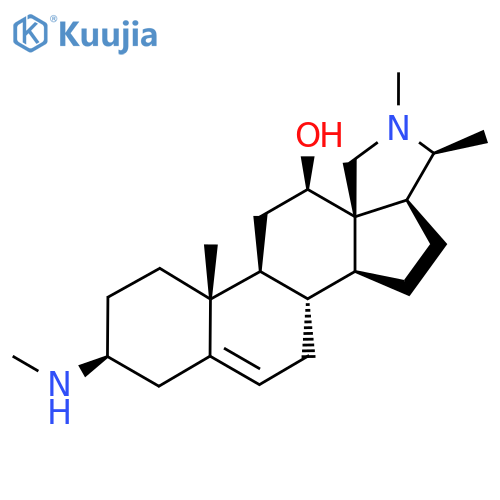 3β-(Methylamino)conanin-5-en-12β-ol structure
